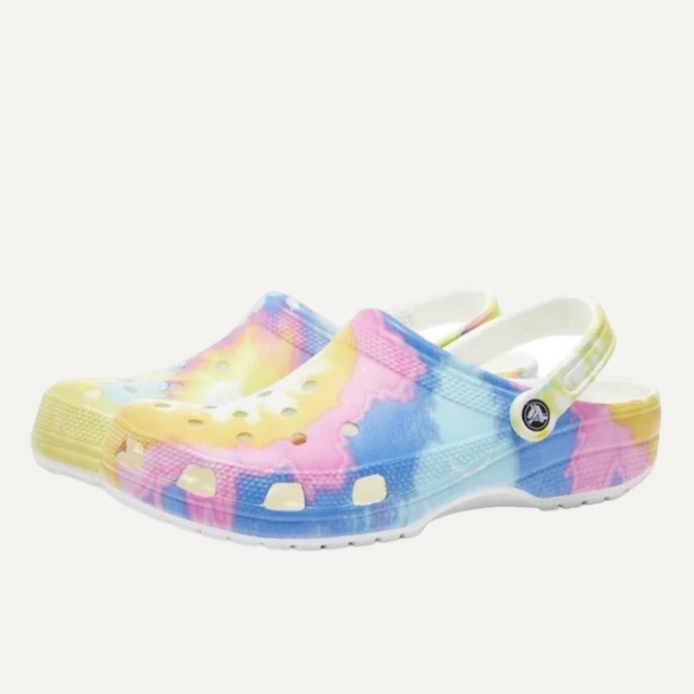Tie Dye Crocs